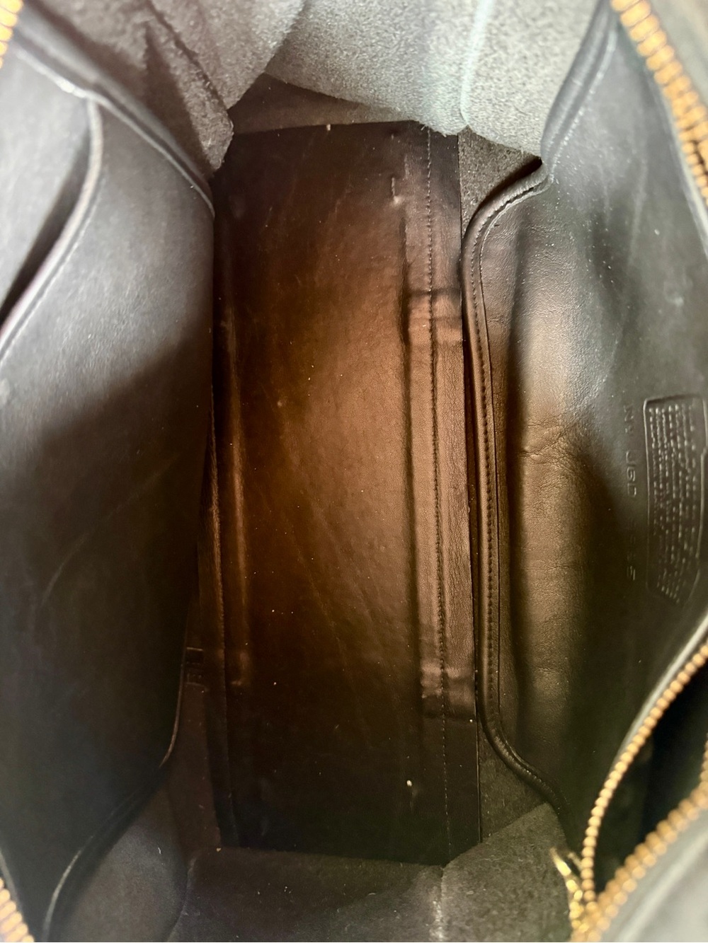DESIGNER COACH  LEATHER BAG -VINTAGE - Picture 4 of 5